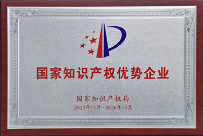 國家知識(shí)產(chǎn)權(quán)優(yōu)勢企業(yè)
